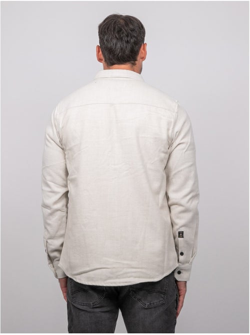 Chemise manches longues coton tiwatch - Kiabi Chemise manches longues coton tiwatch - Kiabi