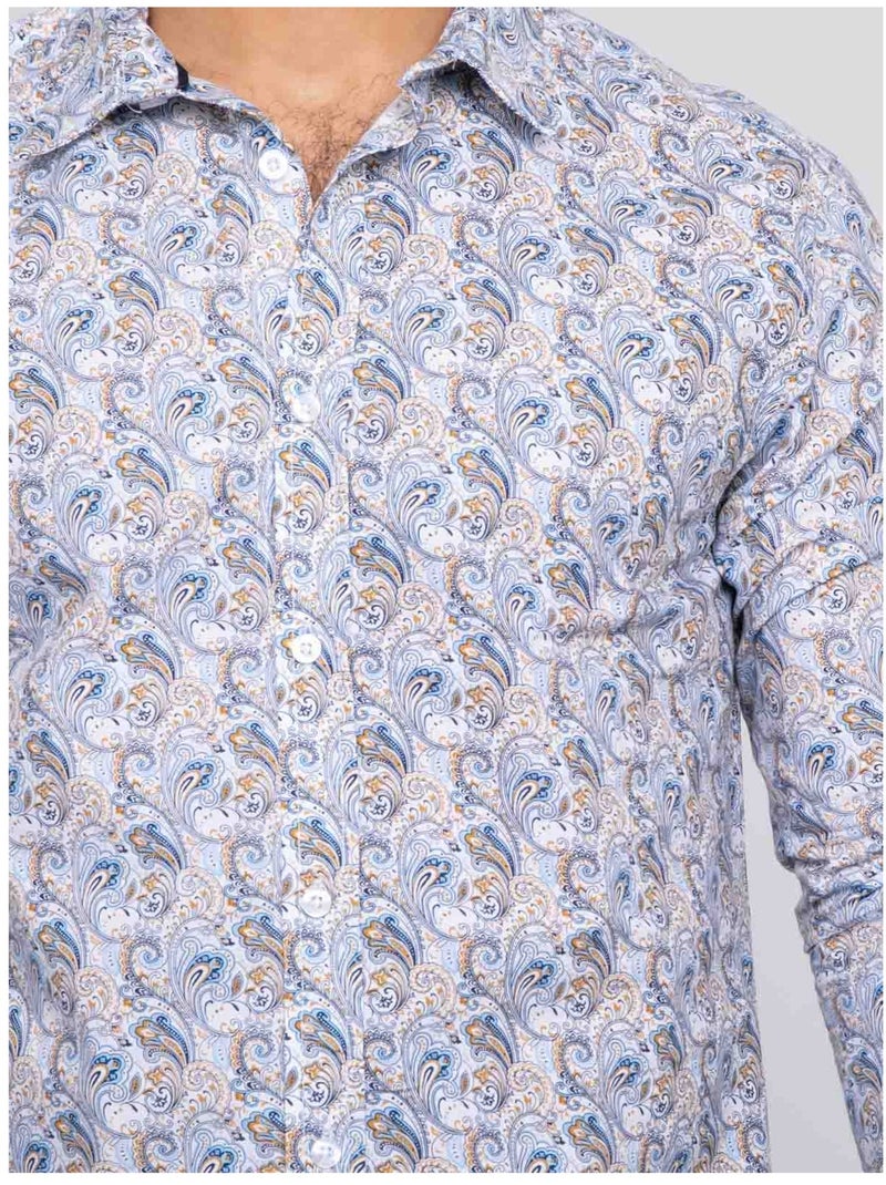 Chemise manches longues DRIFALIT Bleu - Kiabi