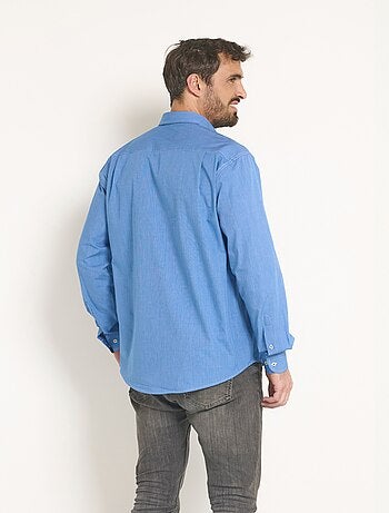Chemise manches longues en chambray