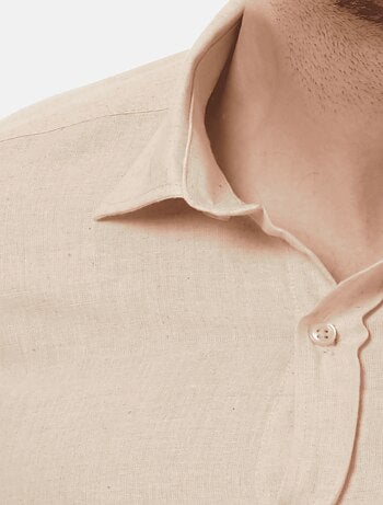 Chemise manches longues en lin