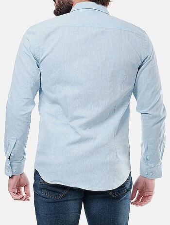 Chemise manches longues en lin