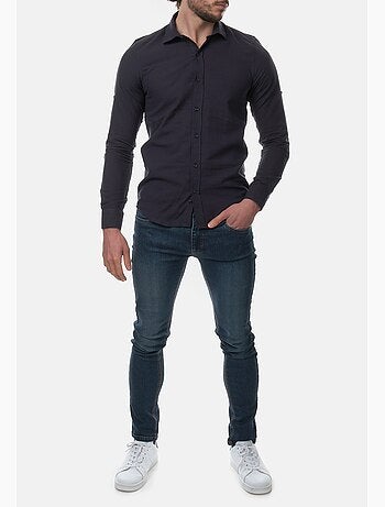 Chemise manches longues en lin