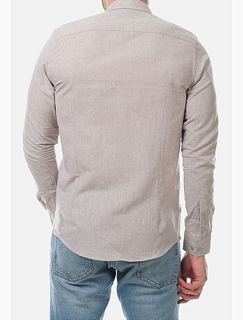 Chemise manches longues en lin