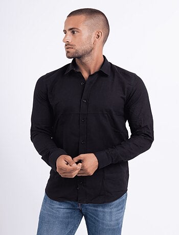 Chemise manches longues en lin