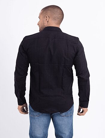 Chemise manches longues en lin