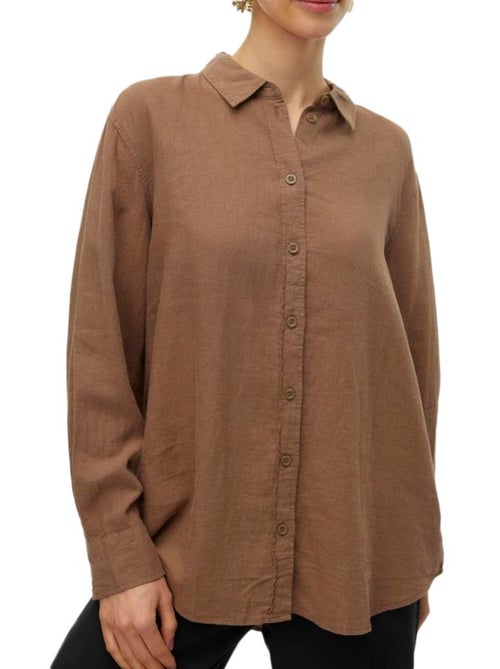 Chemise Manches Longues Femme Vero Moda - Kiabi