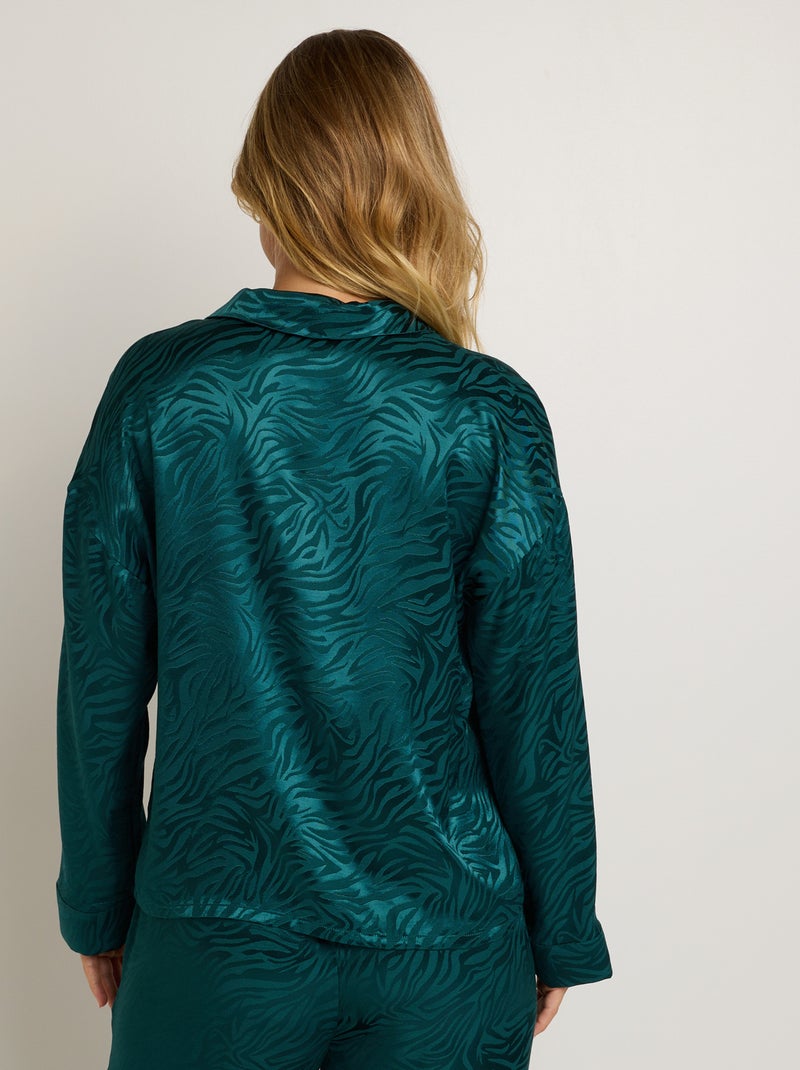 Chemise manches longues Frimousse - RougeGorge Lingerie Vert foncé - Kiabi