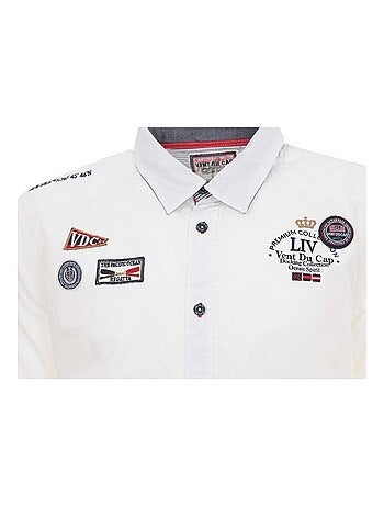 Chemise manches longues garçon ECLANVER - VENT DU CAP