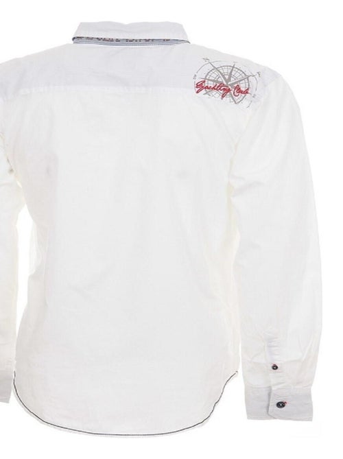 Chemise manches longues garçon ECLANVER - VENT DU CAP - Kiabi