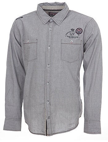 Chemise manches longues garçon ECLOUDS - VENT DU CAP