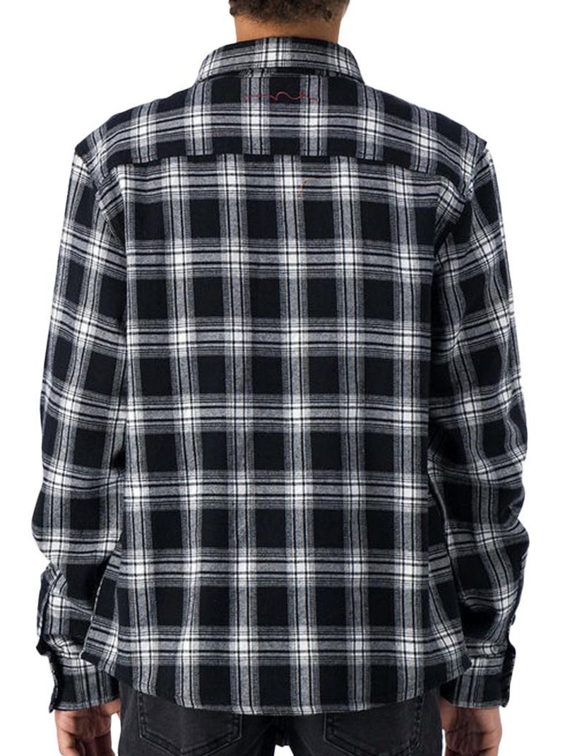 Chemise Manches Longues Garçon Teddy Smith Noir - Kiabi