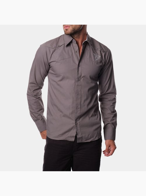 Chemise manches longues - Kiabi