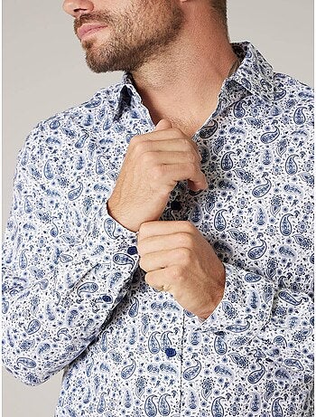 Chemise manches longues homme en coton
'Deeluxe'