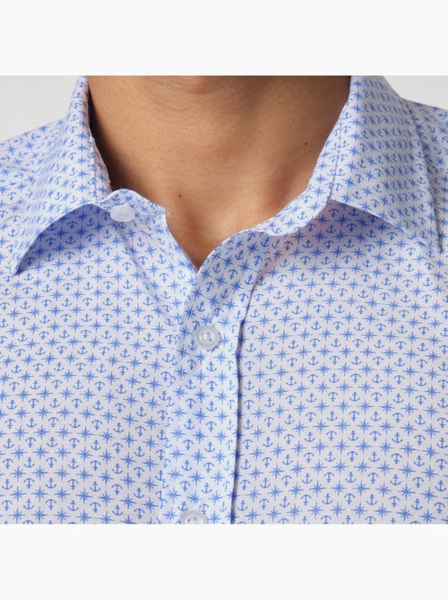 Chemise manches longues imprimée - Kiabi