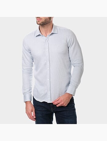 Chemise manches longues imprimée