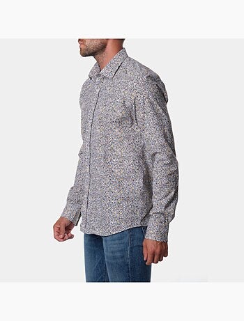 Chemise manches longues imprimée