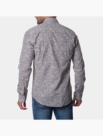 Chemise manches longues imprimée