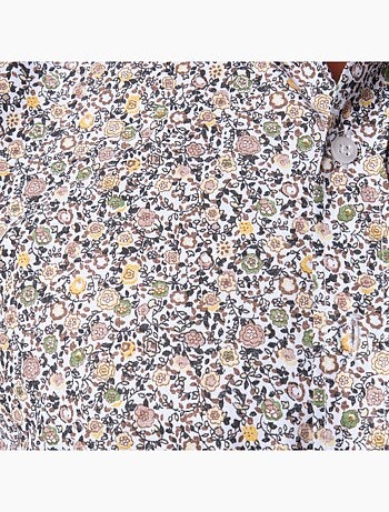 Chemise manches longues imprimée