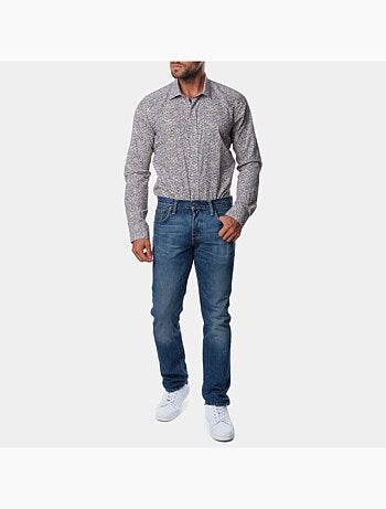 Chemise manches longues imprimée