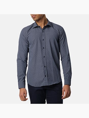Chemise manches longues imprimée