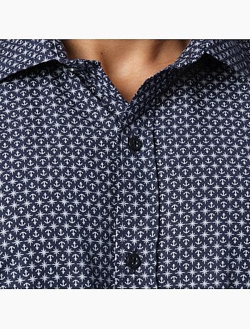 Chemise manches longues imprimée