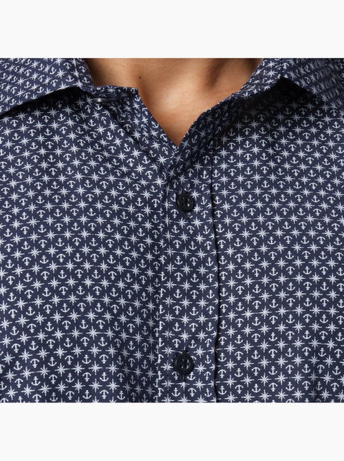 Chemise manches longues imprimée - Kiabi