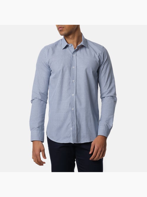 Chemise manches longues imprimée - Kiabi