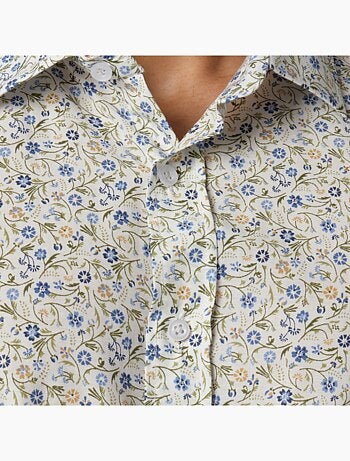 Chemise manches longues imprimée