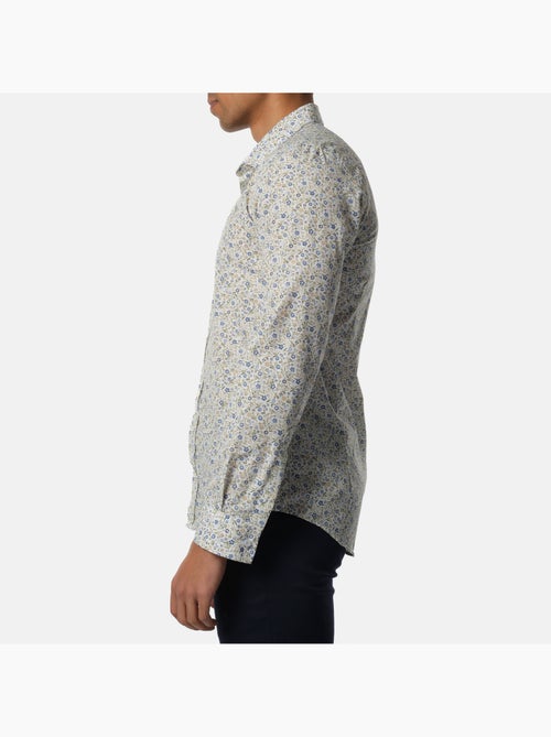 Chemise manches longues imprimée - Kiabi