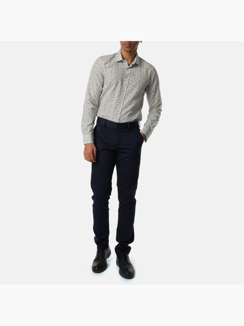 Chemise manches longues imprimée - Kiabi