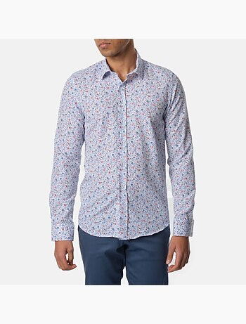 Chemise manches longues imprimée
