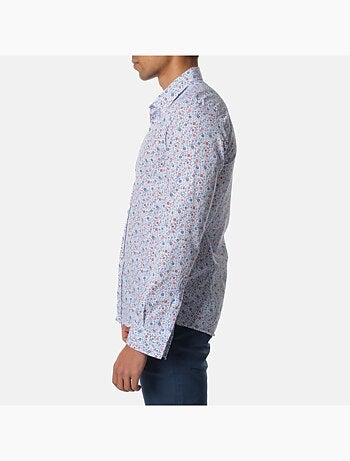 Chemise manches longues imprimée