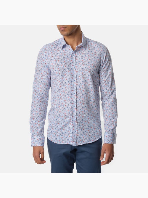 Chemise manches longues imprimée - Kiabi