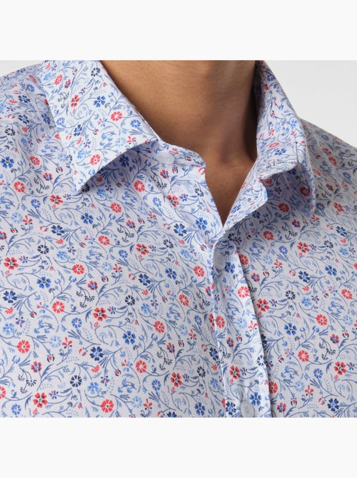 Chemise manches longues imprimée - Kiabi