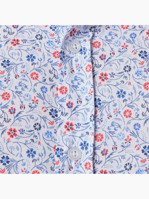 Chemise manches longues imprimée - Kiabi