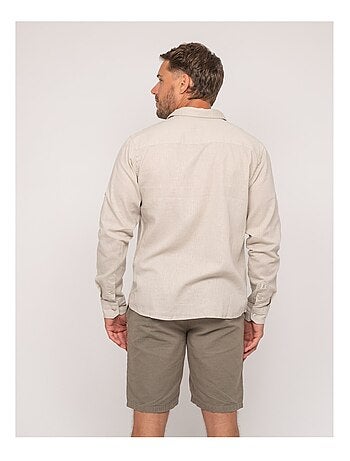 Chemise manches longues lin DUMOLAK