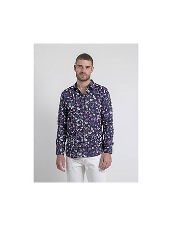 Chemise manches longues motifs DULOIC