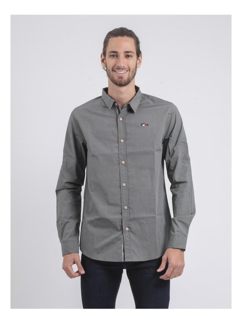 Chemise manches longues motifs TAMOX - Kiabi