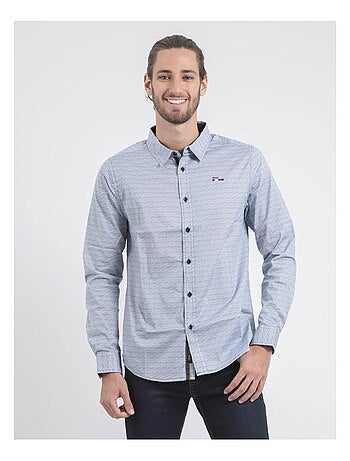 Chemise manches longues motifs teralix