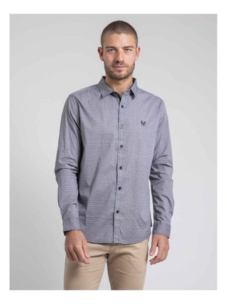 Chemise manches longues motifs TIROPOLI