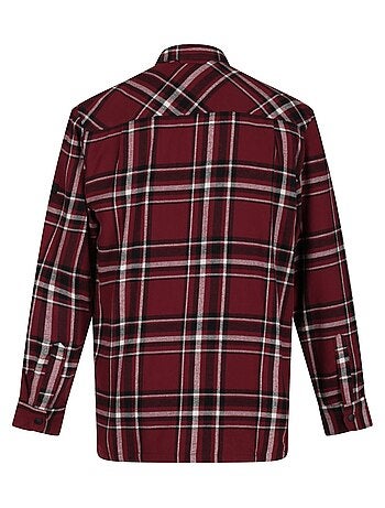 Chemise manches longues motif/style à carreaux thamos - regatta