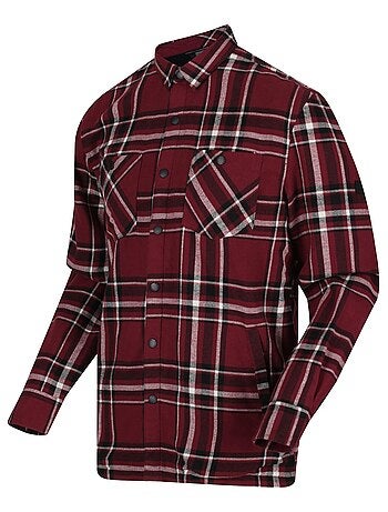 Chemise manches longues motif/style à carreaux thamos - regatta