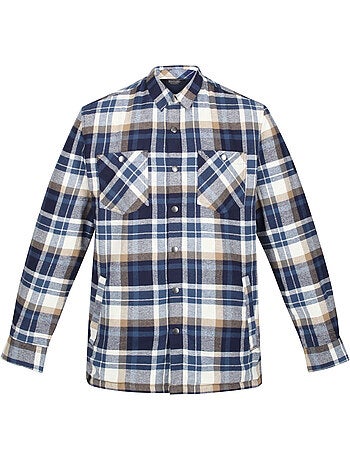Chemise manches longues motif/style à carreaux thamos - regatta