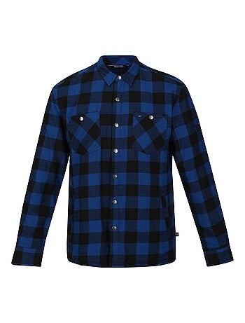 Chemise manches longues motif/style à carreaux thamos - regatta