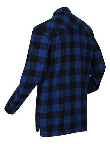 Chemise manches longues motif/style à carreaux thamos - regatta