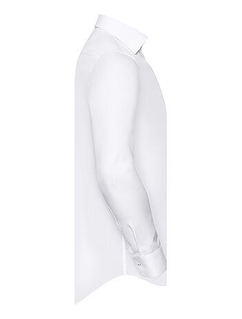 Chemise manches longues motif/style contrasté - russell collection