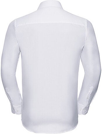Chemise manches longues motif/style uni - russell collection