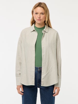 Chemise manches longues oxford