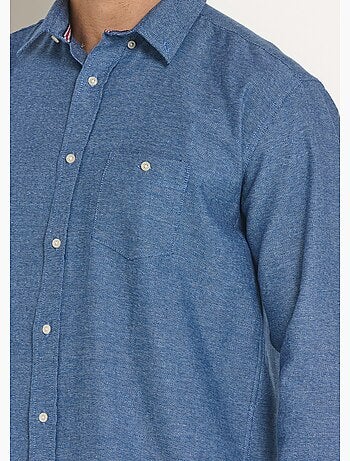 Chemise manches longues poche boutonnée - Afibel