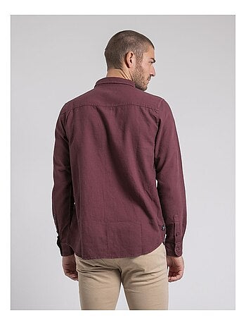 Chemise manches longues pur coton TAMORIS